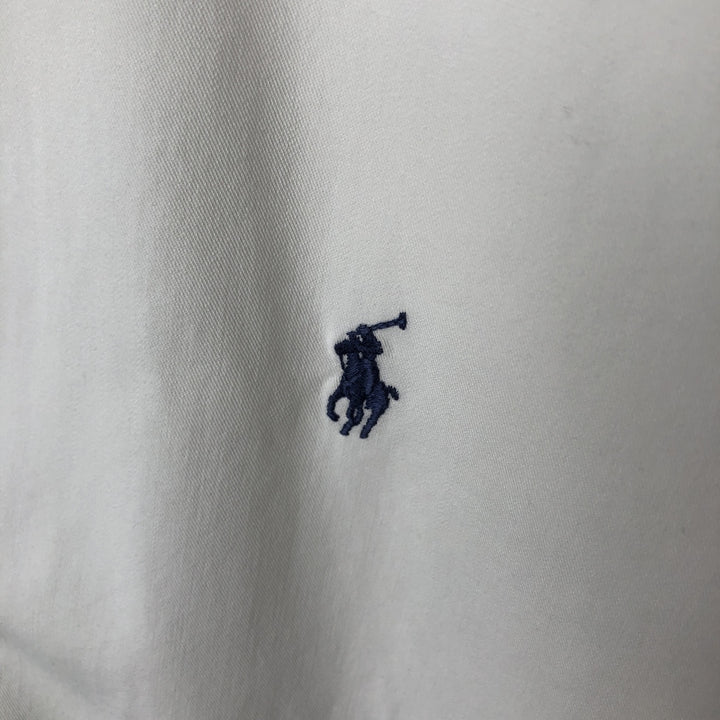 Ralph Lauren BLAKE long sleeve button down shirt, men's XL size cotton white type Vintage Second Hand