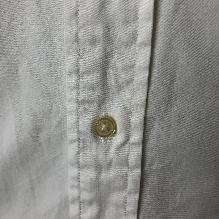 Ralph Lauren BLAKE long sleeve button down shirt, men's XL size cotton white type Vintage Second Hand