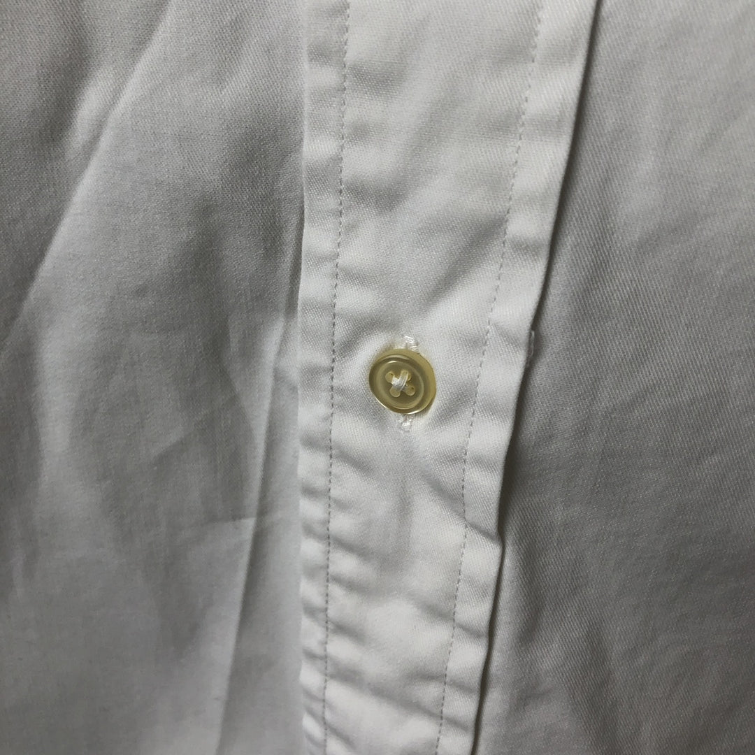 Ralph Lauren BLAKE long sleeve button down shirt, men's XL size cotton white type Vintage Second Hand