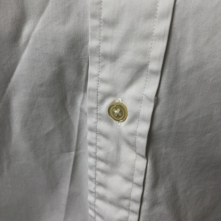 Ralph Lauren BLAKE long sleeve button down shirt, men's XL size cotton white type Vintage Second Hand