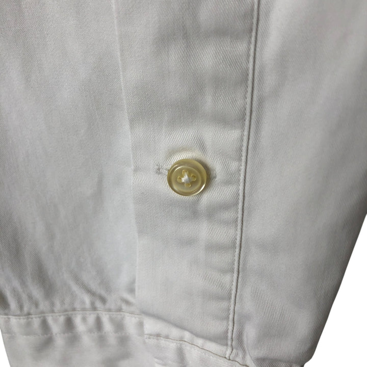 Ralph Lauren BLAKE long sleeve button down shirt, men's XL size cotton white type Vintage Second Hand