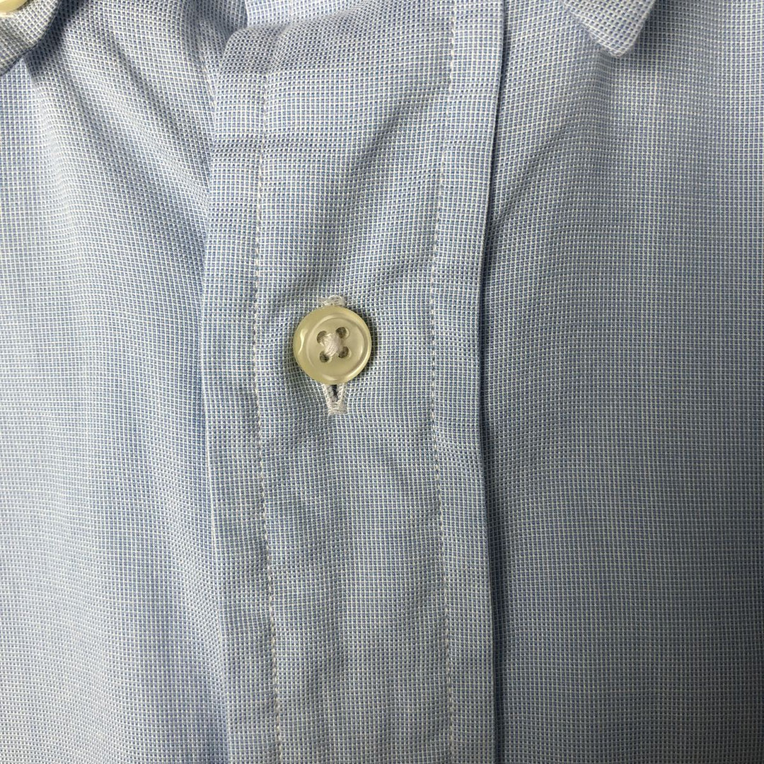 Ralph Lauren CUSTOM FIT long sleeve button down shirt, men's XL size cotton blue type Vintage Second Hand