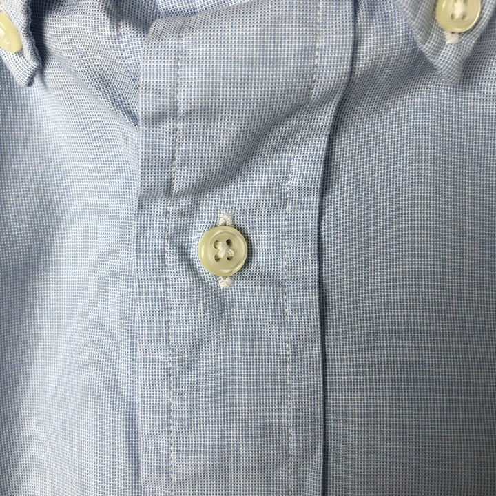 Ralph Lauren Classic Fit Long Sleeve Button Down Shirt, Men's Size L cotton blue type Vintage Second Hand