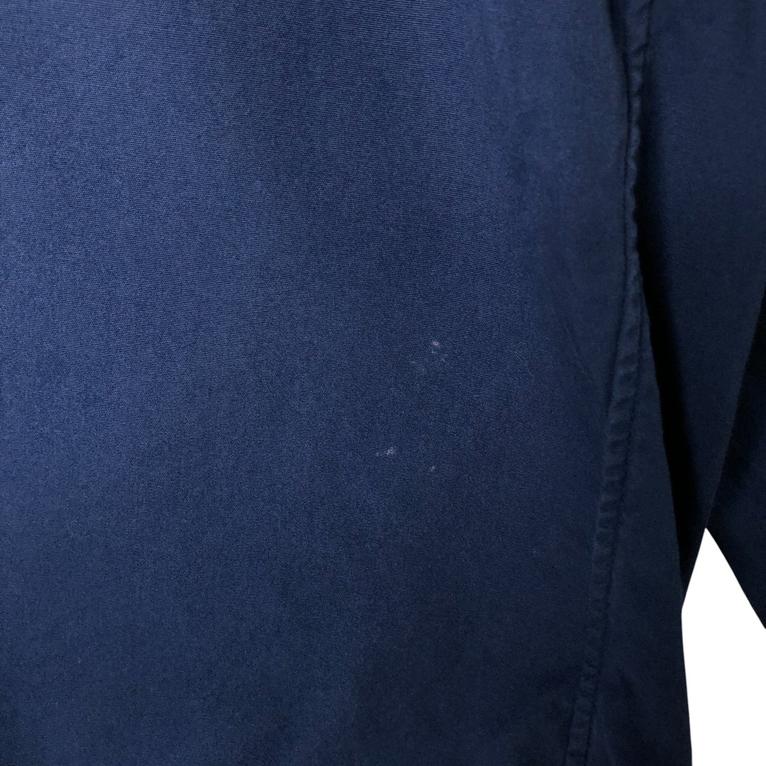 Ralph Lauren BLAKE long sleeve button down shirt, men's size L cotton navy blue type Vintage Second Hand