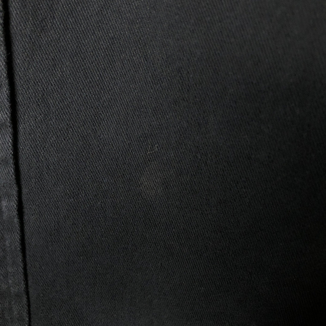 Ralph Lauren BLAIRE long sleeve button down shirt, men's size M cotton black type Vintage Second Hand