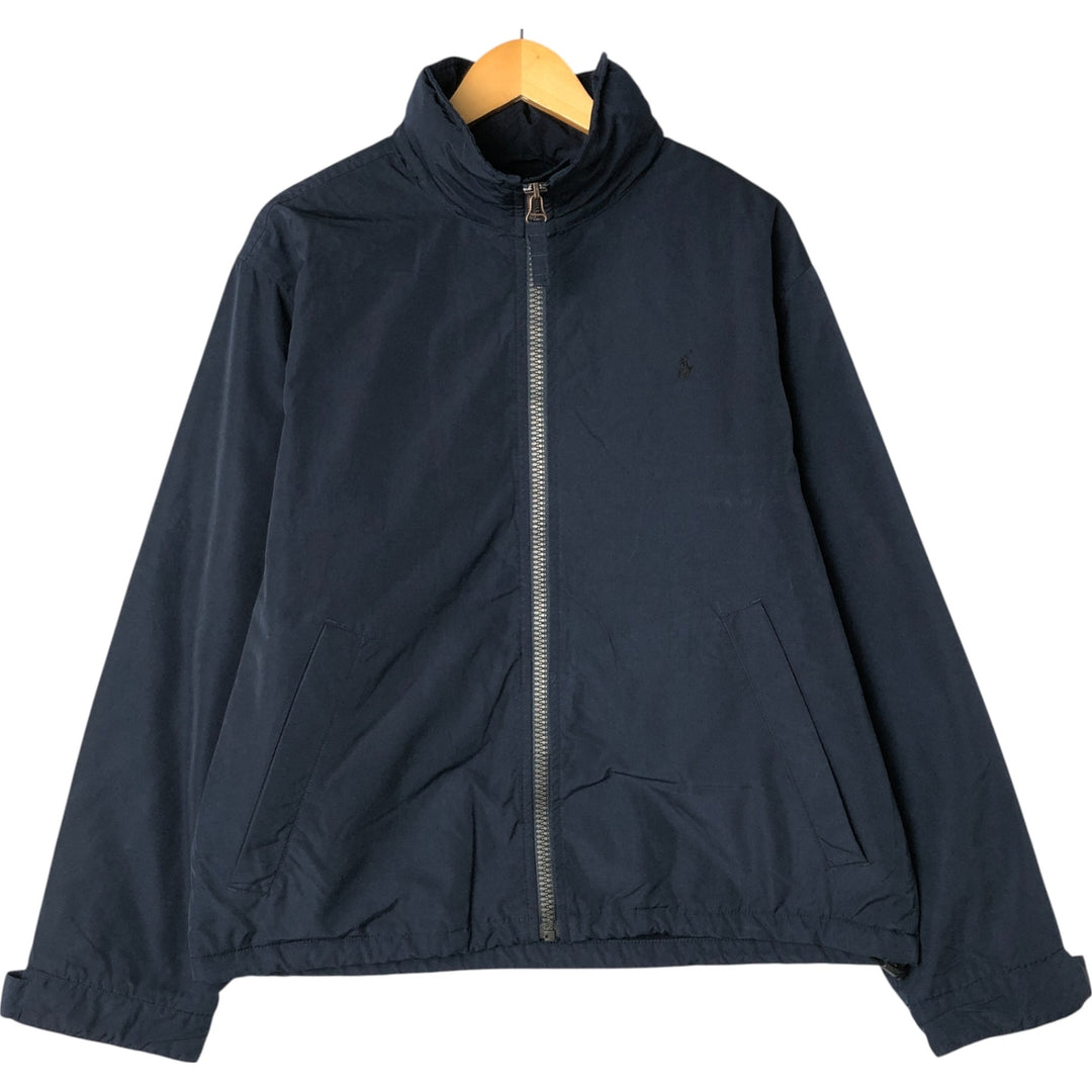 Ralph Lauren POLO by Ralph Lauren padded puffer jacket, men's size L polyester navy blue type Vintage Second Hand