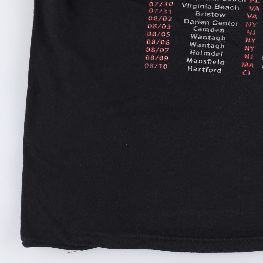 KORN band T-shirt, band T, men's XL size unknown black type Vintage Second Hand