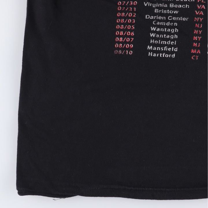 KORN band T-shirt, band T, men's XL size unknown black type Vintage Second Hand