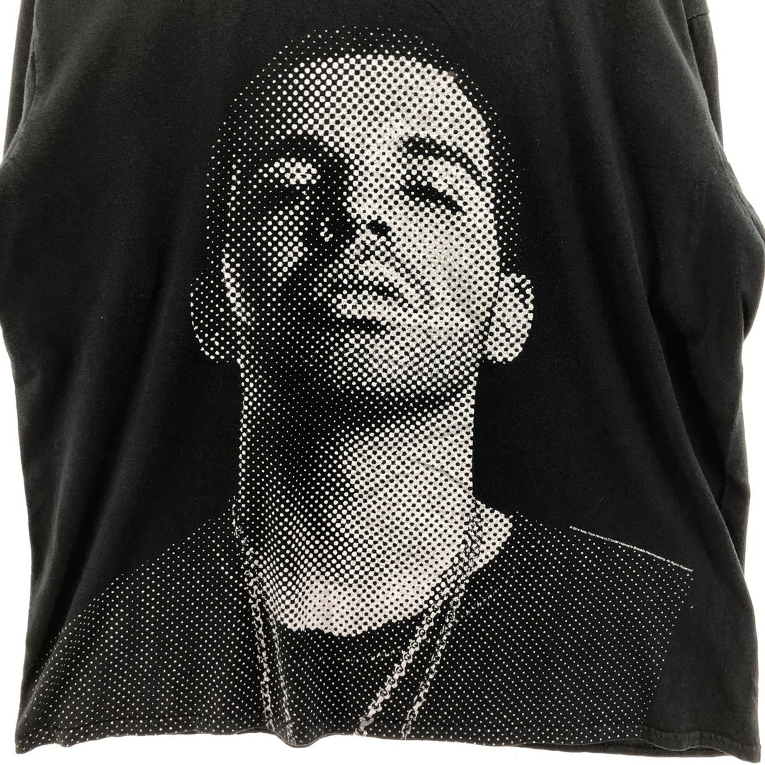 DRAKE Rap T-shirt, Men's XL size cotton black type Vintage Second Hand