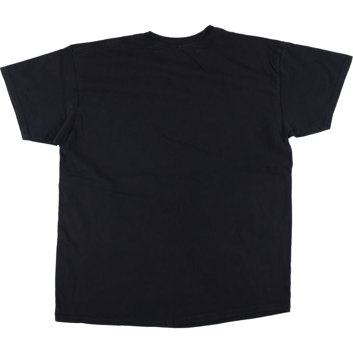 JUICE WRLD Juice World Rap T-shirt Rap T Men's L size cotton black type Vintage Second Hand