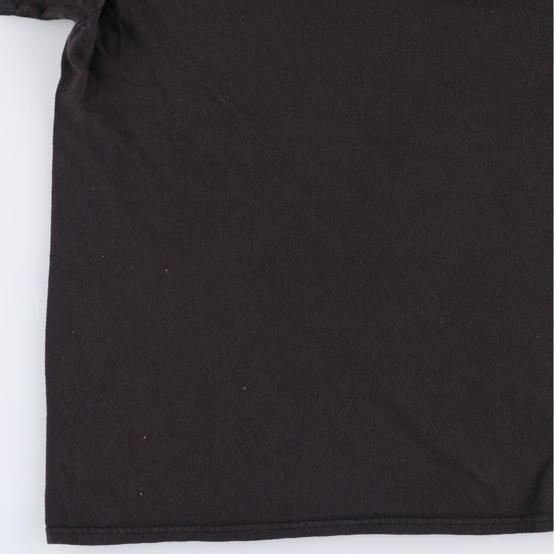 WHITNEY HOUSTON Whitney Houston Rap T-shirt Rap T Men's XL size cotton black type Vintage Second Hand
