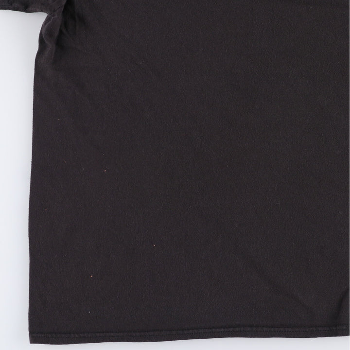 WHITNEY HOUSTON Whitney Houston Rap T-shirt Rap T Men's XL size cotton black type Vintage Second Hand