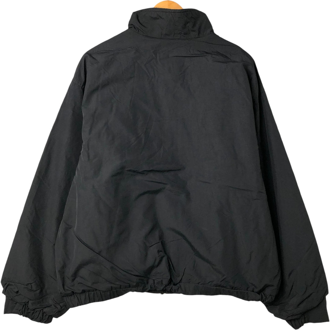 Eddie Bauer padded nylon jacket, men's size XL Nylon black type Vintage Second Hand