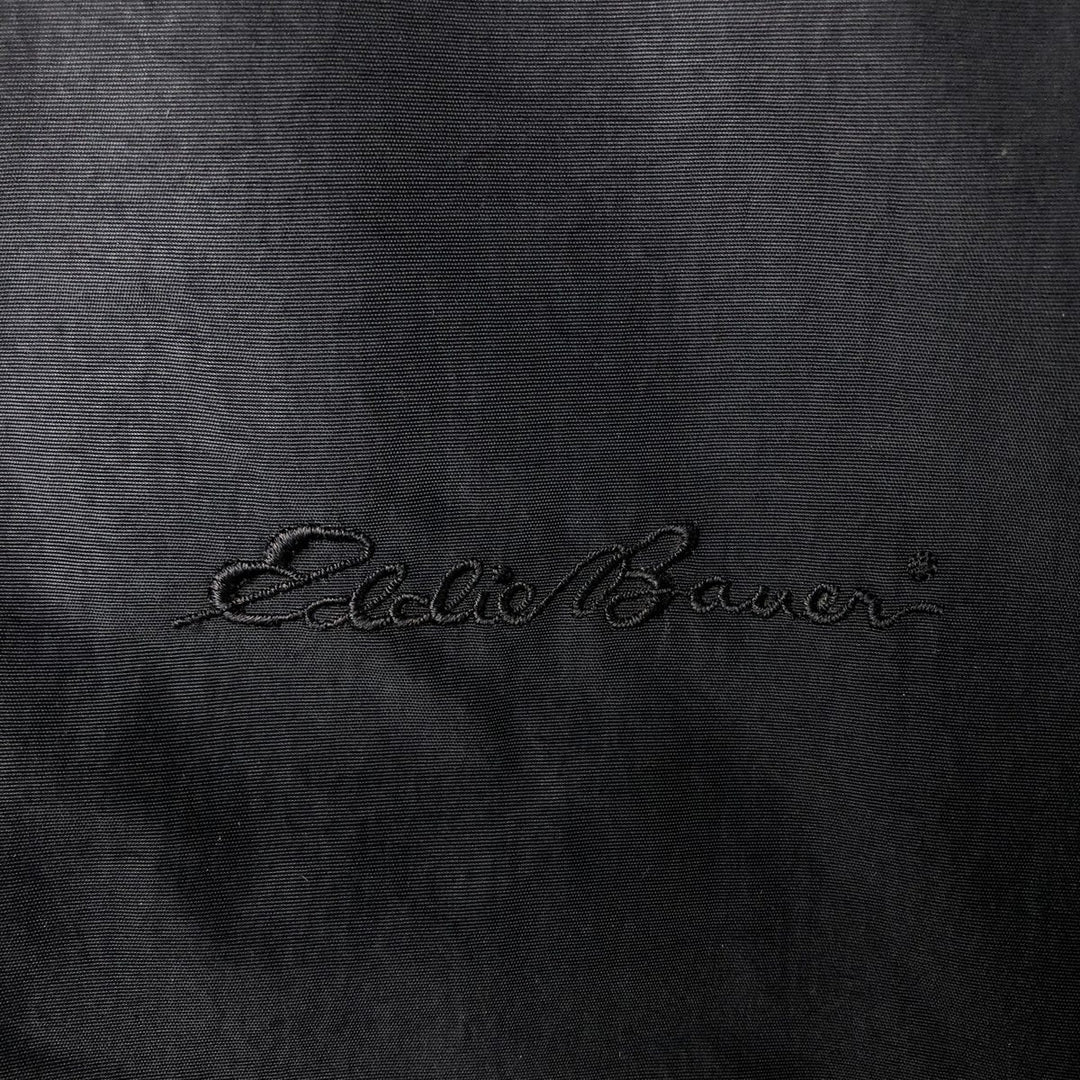 Eddie Bauer padded nylon jacket, men's size XL Nylon black type Vintage Second Hand