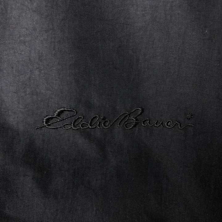 Eddie Bauer padded nylon jacket, men's size XL Nylon black type Vintage Second Hand