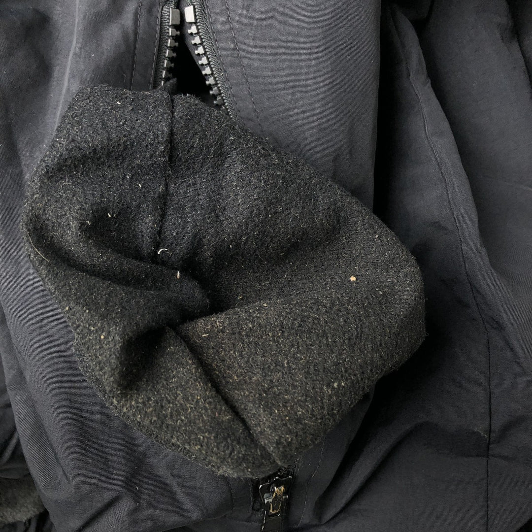 Eddie Bauer padded nylon jacket, men's size XL Nylon black type Vintage Second Hand