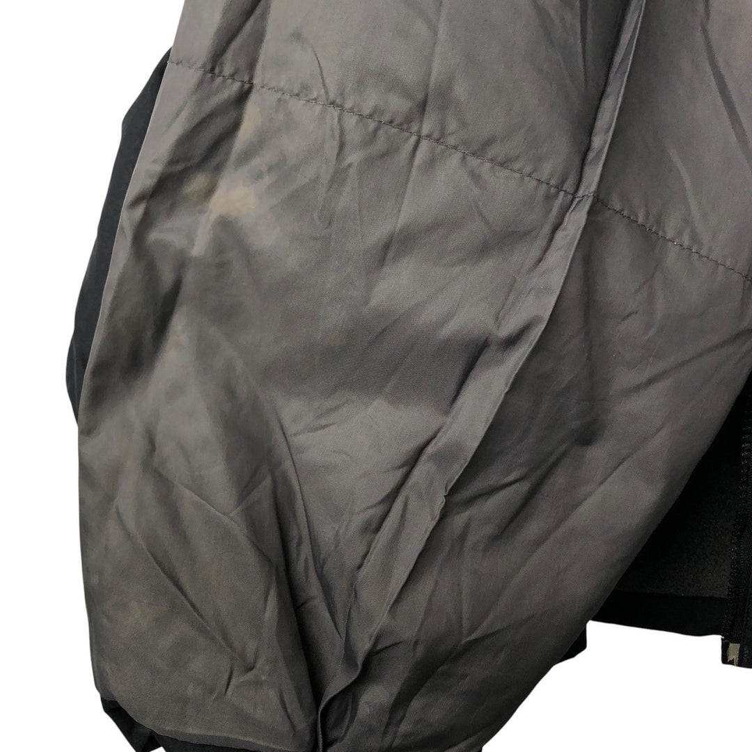 Eddie Bauer padded nylon jacket, men's size XL Nylon black type Vintage Second Hand