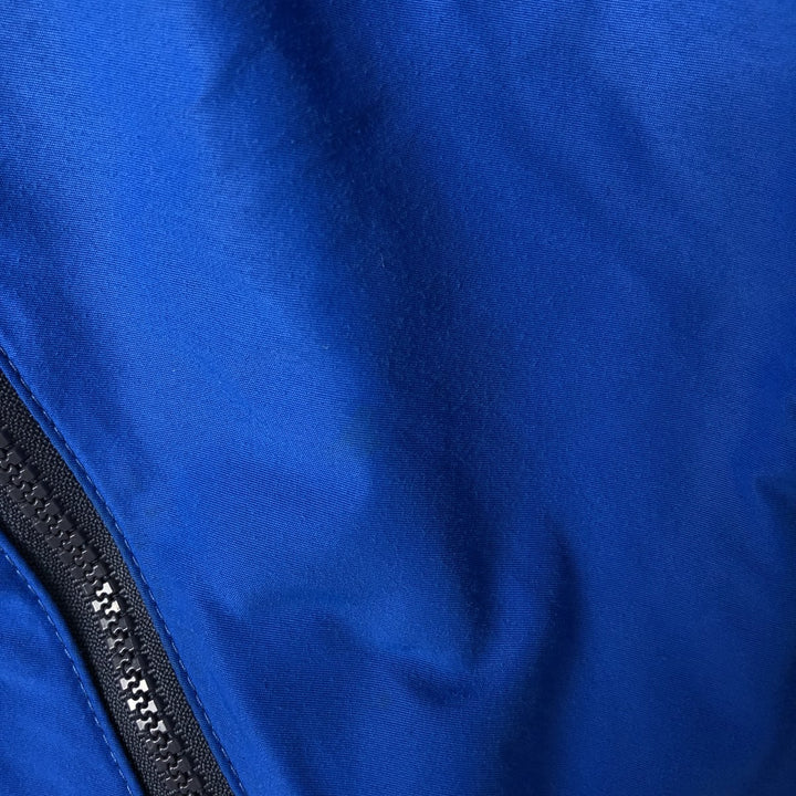 Vintage LLBean Warm-up Jacket from the 1980s-1990s, Made in USA, Men's XL Nylon blue type Vintage Second Hand