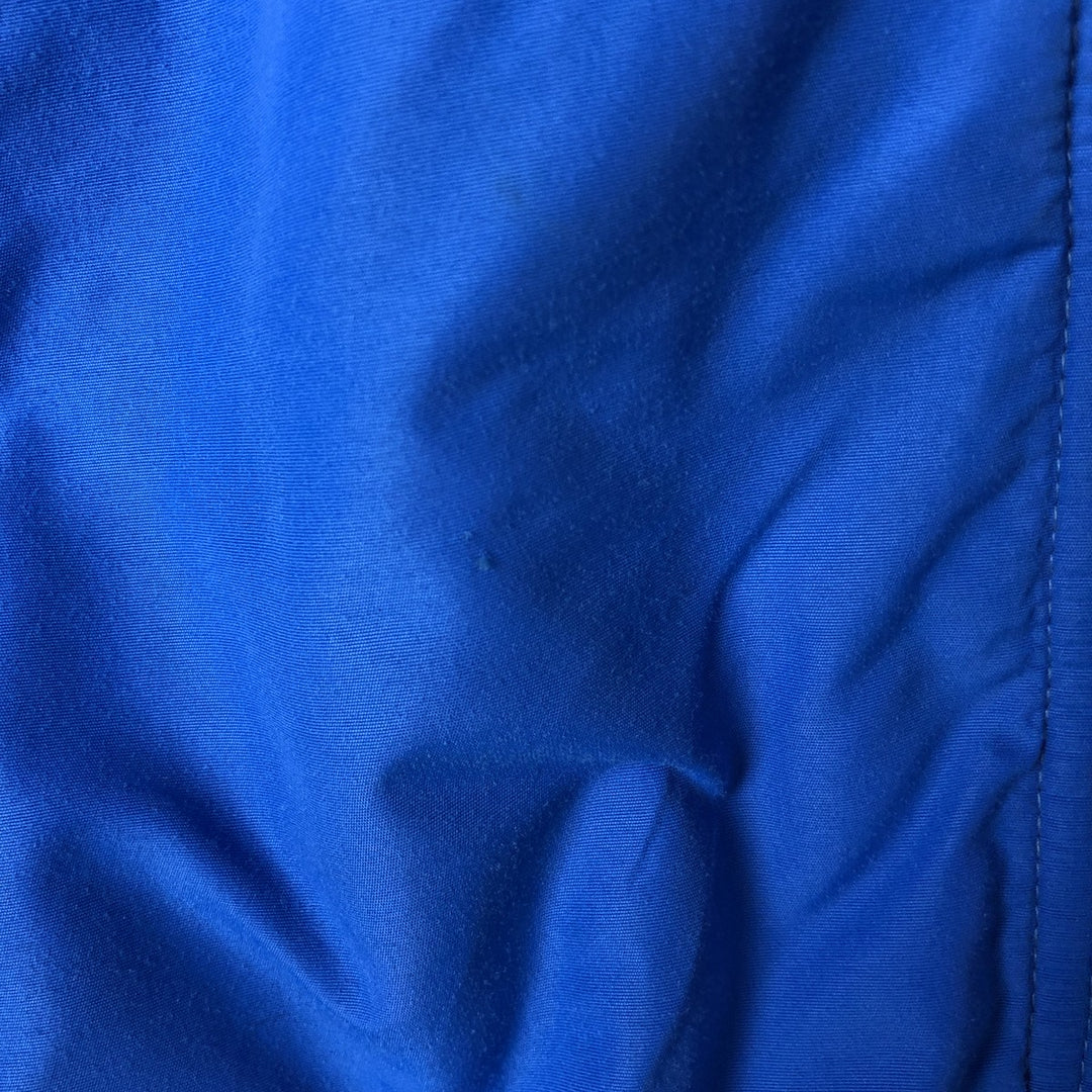 Vintage LLBean Warm-up Jacket from the 1980s-1990s, Made in USA, Men's XL Nylon blue type Vintage Second Hand