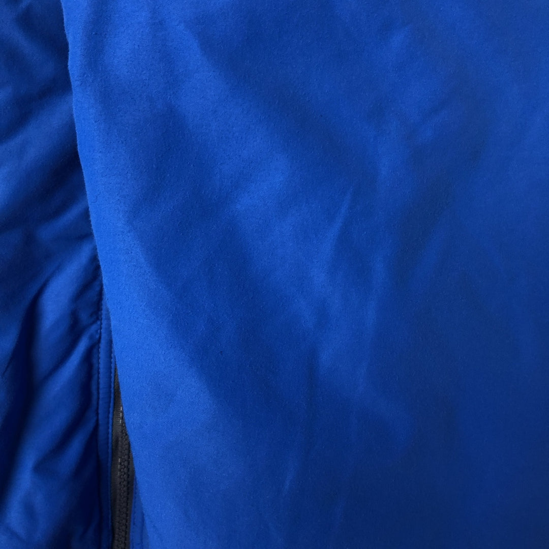 Vintage LLBean Warm-up Jacket from the 1980s-1990s, Made in USA, Men's XL Nylon blue type Vintage Second Hand