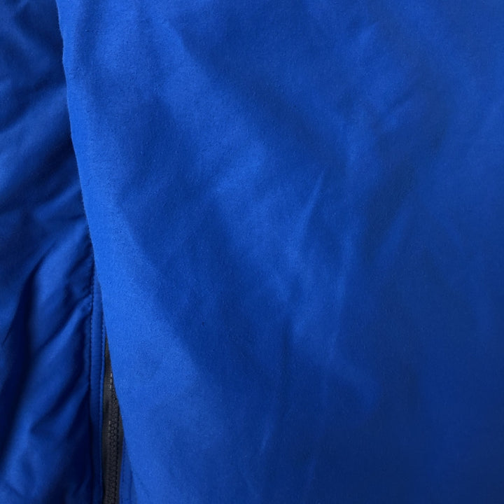 Vintage LLBean Warm-up Jacket from the 1980s-1990s, Made in USA, Men's XL Nylon blue type Vintage Second Hand