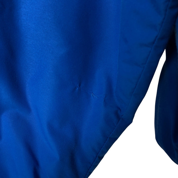 Vintage LLBean Warm-up Jacket from the 1980s-1990s, Made in USA, Men's XL Nylon blue type Vintage Second Hand