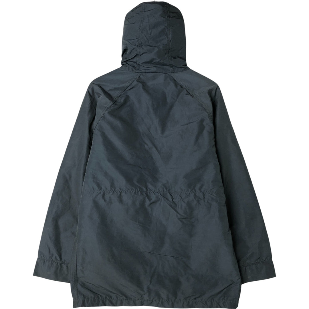 80'S WOOLRICH Mountain Parka Shell Jacket Made in USA Men's M Size Vintage cotton navy blue type Vintage Second Hand