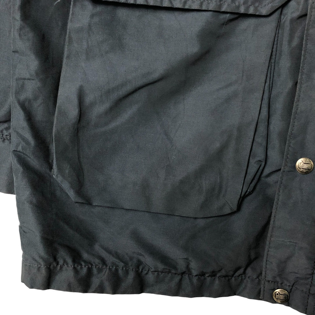 80'S WOOLRICH Mountain Parka Shell Jacket Made in USA Men's M Size Vintage cotton navy blue type Vintage Second Hand