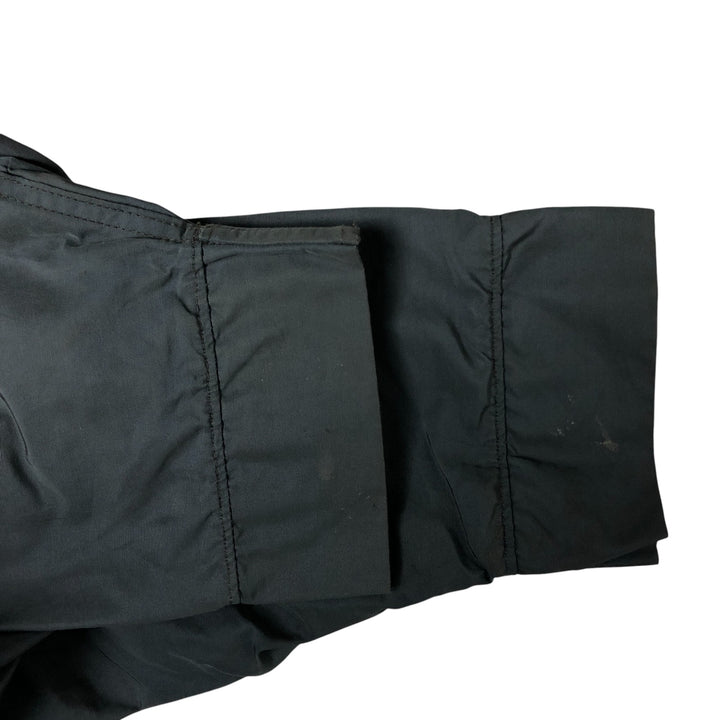 80'S WOOLRICH Mountain Parka Shell Jacket Made in USA Men's M Size Vintage cotton navy blue type Vintage Second Hand