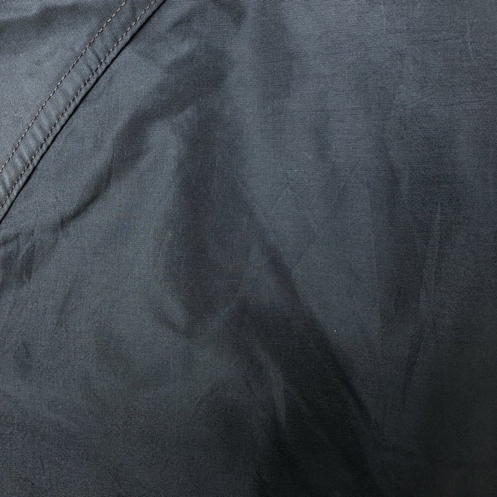 80'S WOOLRICH Mountain Parka Shell Jacket Made in USA Men's M Size Vintage cotton navy blue type Vintage Second Hand