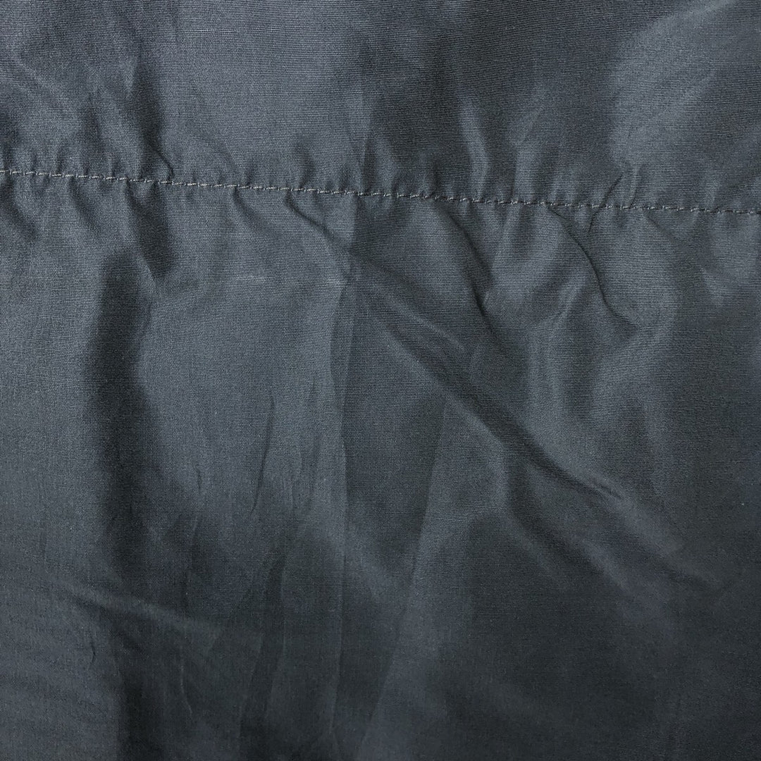 80'S WOOLRICH Mountain Parka Shell Jacket Made in USA Men's M Size Vintage cotton navy blue type Vintage Second Hand