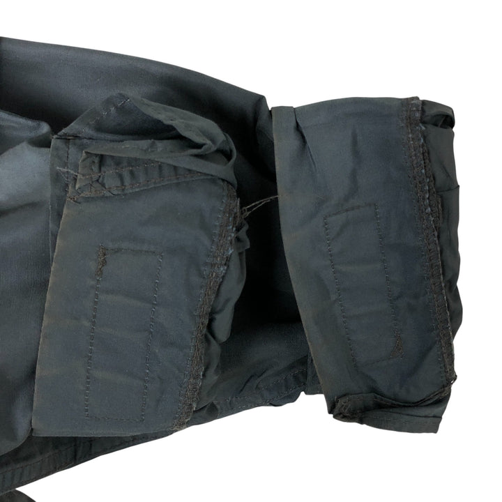 80'S WOOLRICH Mountain Parka Shell Jacket Made in USA Men's M Size Vintage cotton navy blue type Vintage Second Hand