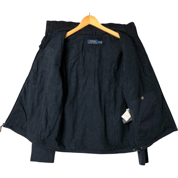 Ralph Lauren POLO RALPH LAUREN padded puffer jacket, men's size M polyester navy blue type Vintage Second Hand