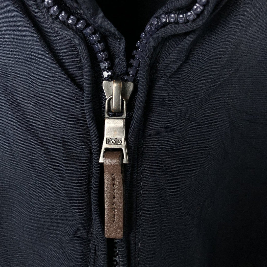 Ralph Lauren POLO RALPH LAUREN padded puffer jacket, men's size M polyester navy blue type Vintage Second Hand