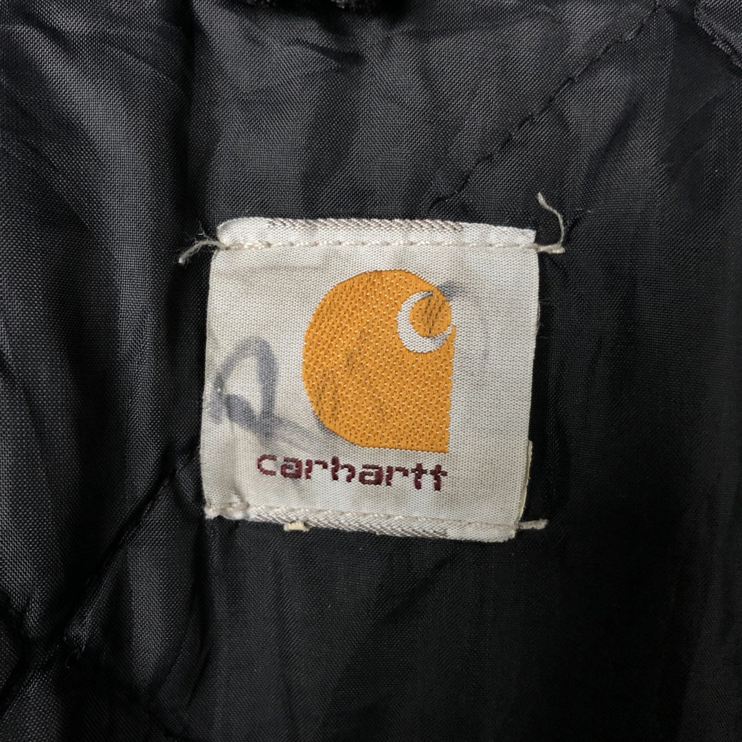 Carhartt Active Jacket, Padded Duck Full-Zip Hoodie, Men's XL unclear black type Vintage Second Hand