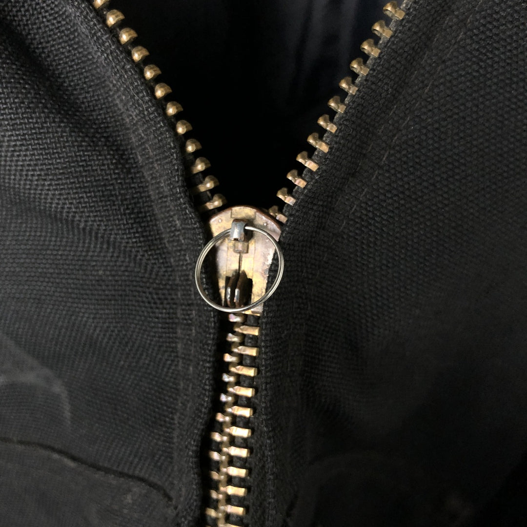 Carhartt Active Jacket, Padded Duck Full-Zip Hoodie, Men's XL unclear black type Vintage Second Hand
