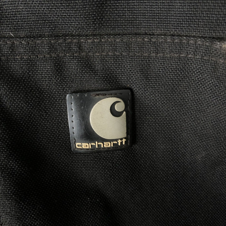 Carhartt Active Jacket, Padded Duck Full-Zip Hoodie, Men's XL unclear black type Vintage Second Hand