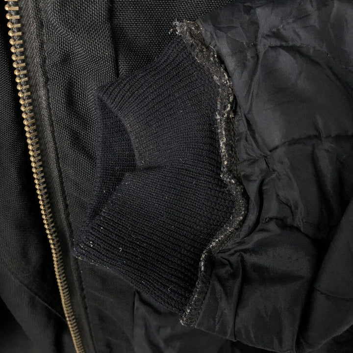 Carhartt Active Jacket, Padded Duck Full-Zip Hoodie, Men's XL unclear black type Vintage Second Hand