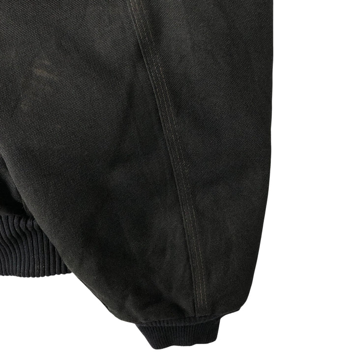 Carhartt Active Jacket, Padded Duck Full-Zip Hoodie, Men's XL unclear black type Vintage Second Hand