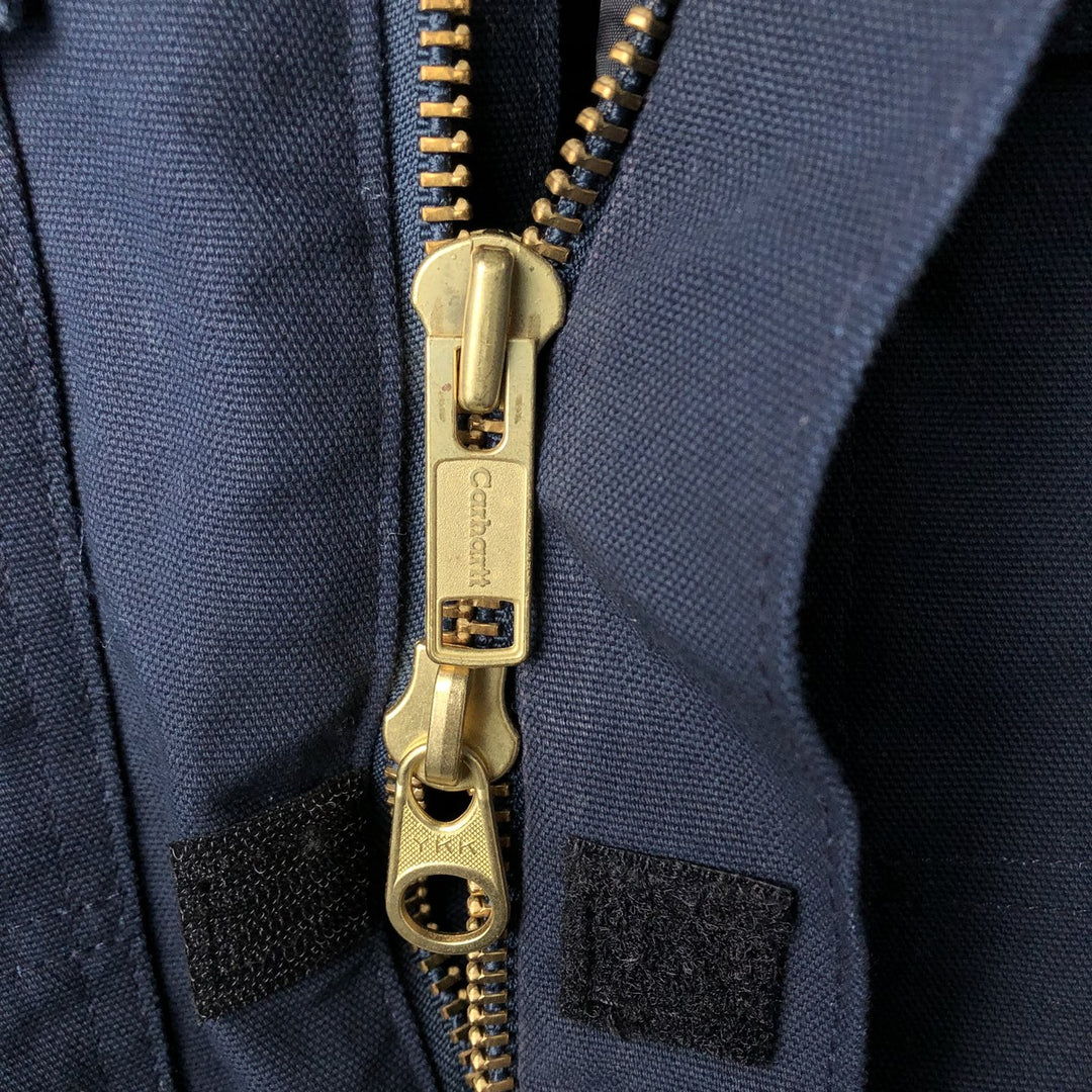 Carhartt Traditional Padded Duck Work Jacket, Made in USA, Men's XL cotton navy blue type Vintage Second Hand