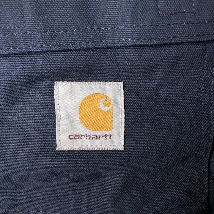 Carhartt Traditional Padded Duck Work Jacket, Made in USA, Men's XL cotton navy blue type Vintage Second Hand