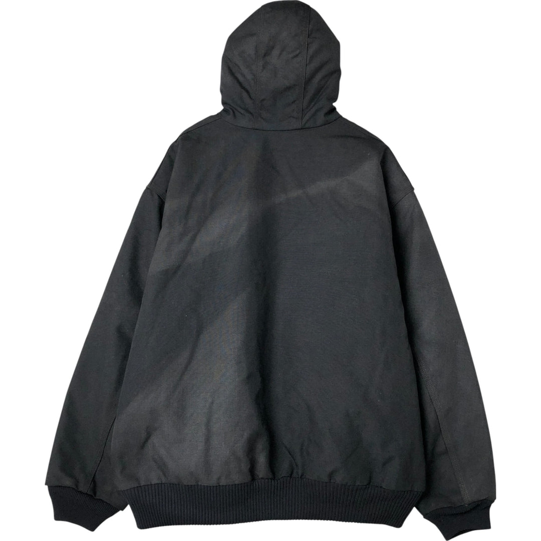 Oversized 2000'S Carhartt Active Jacket, Padded Parka, Puffer Jacket, Men's XXXL Nylon black type Vintage Second Hand