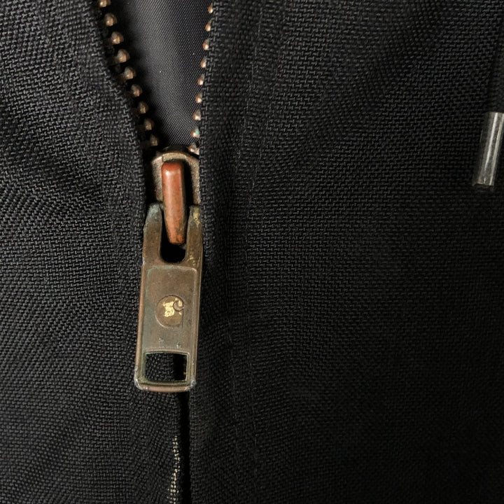 Oversized 2000'S Carhartt Active Jacket, Padded Parka, Puffer Jacket, Men's XXXL Nylon black type Vintage Second Hand