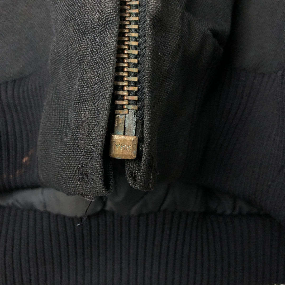 Oversized 2000'S Carhartt Active Jacket, Padded Parka, Puffer Jacket, Men's XXXL Nylon black type Vintage Second Hand