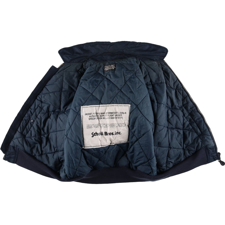 SCHOTT CWU-45 Nylon navy blue type Vintage Second Hand