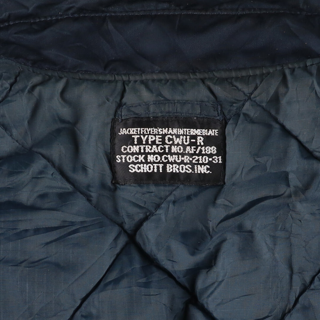 SCHOTT CWU-45 Nylon navy blue type Vintage Second Hand