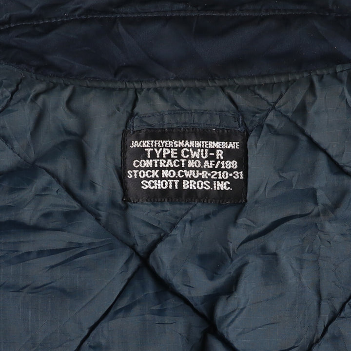 SCHOTT CWU-45 Nylon navy blue type Vintage Second Hand