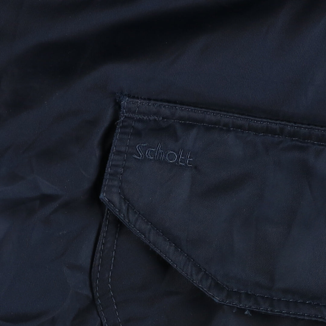 SCHOTT CWU-45 Nylon navy blue type Vintage Second Hand