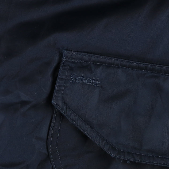 SCHOTT CWU-45 Nylon navy blue type Vintage Second Hand