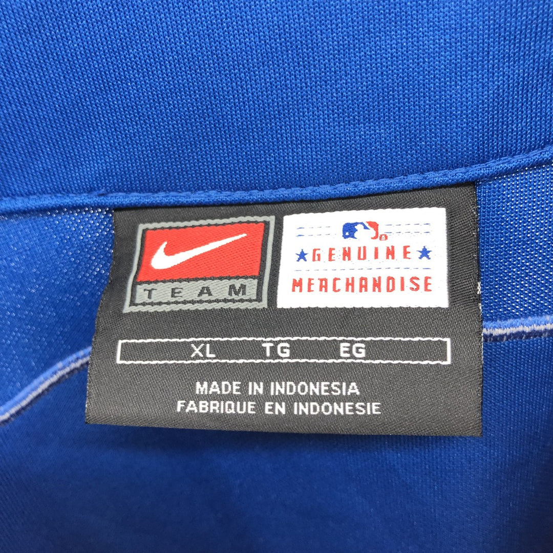 Nike NIKE TEAM MLB LOS ANGELES DODGERS Los Angeles Dodgers Game Shirt Baseball Shirt Men's XL polyester blue type Vintage Second Hand